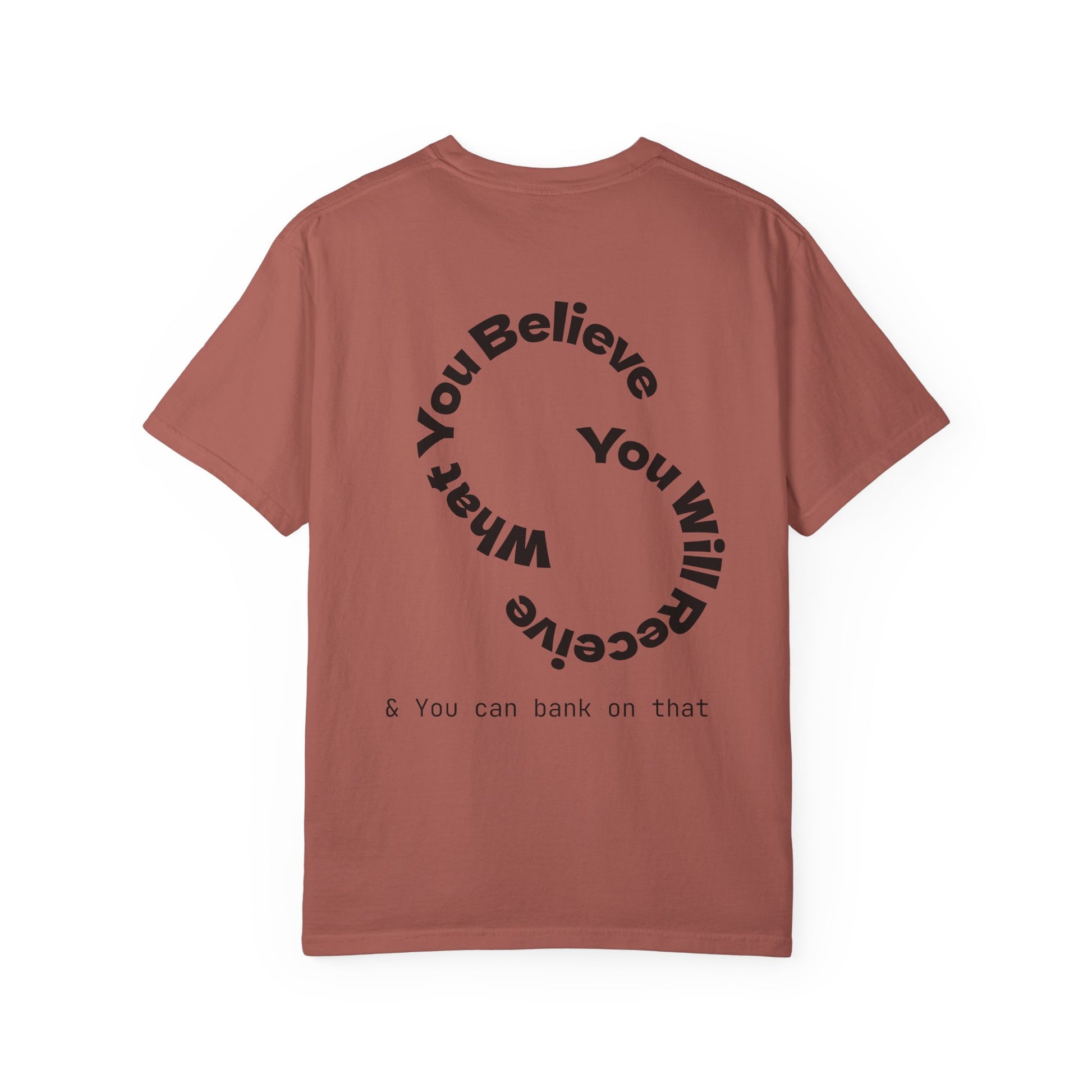 Mindset Is Everything Unisex Garment-Dyed T-Shirt, Motivational Tee, Positive Affirmation Shirt, Gift for Him/Her, Inspirational Clothing