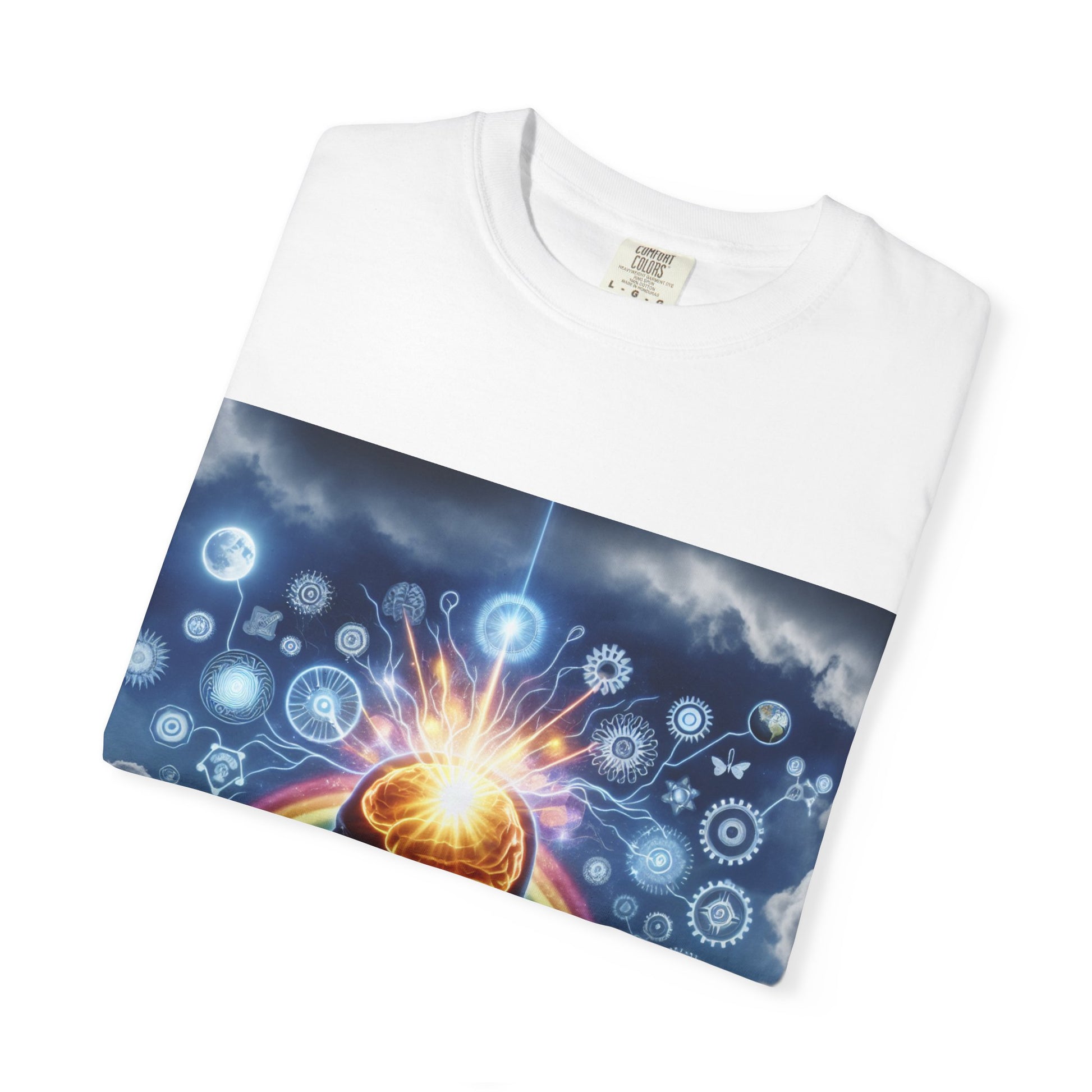 Mindset Is Everything T-Shirt | Unisex Garment-Dyed Tee for Positive Vibes, Spiritual Growth, Mindfulness, Gift for Him/Her