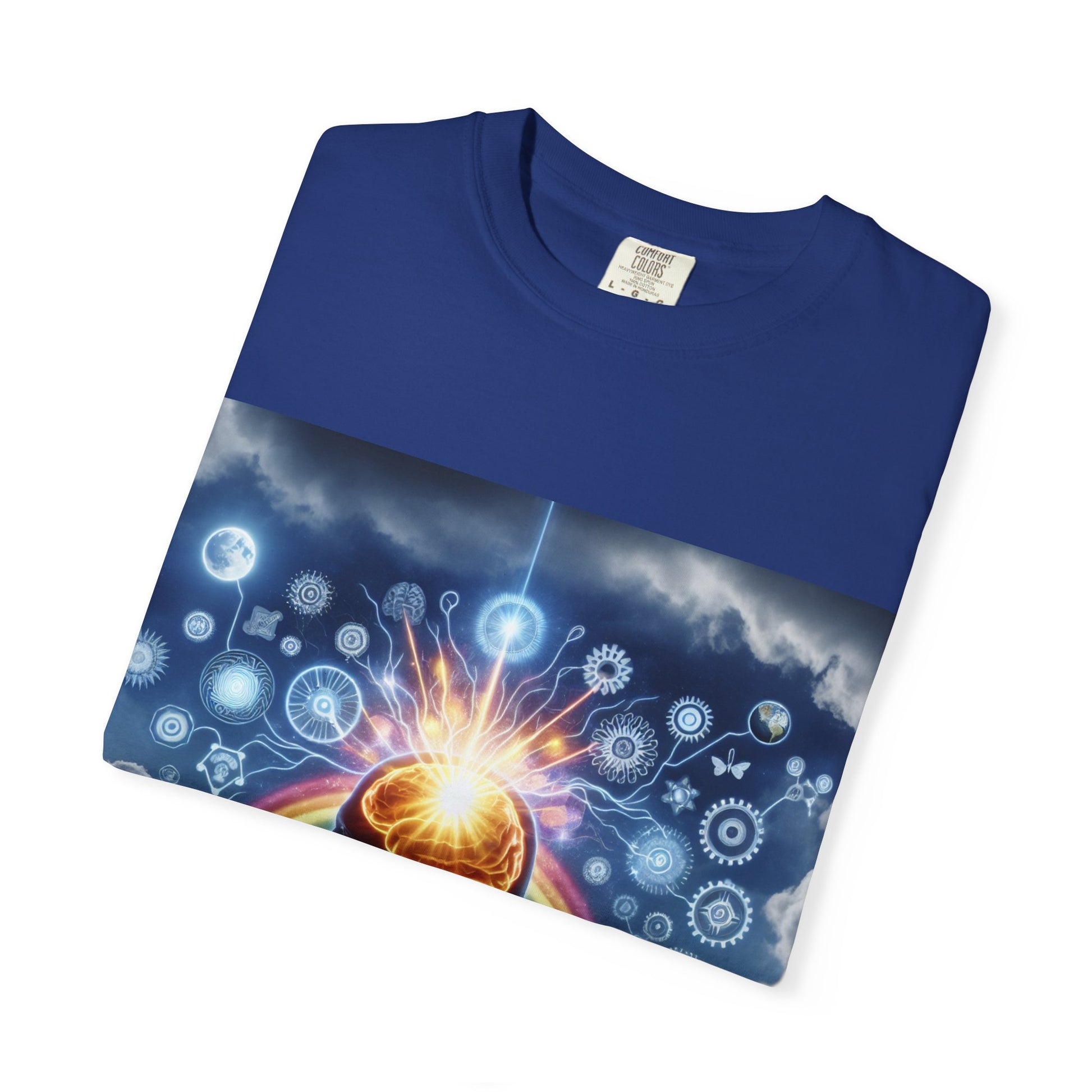 Mindset Is Everything T-Shirt | Unisex Garment-Dyed Tee for Positive Vibes, Spiritual Growth, Mindfulness, Gift for Him/Her