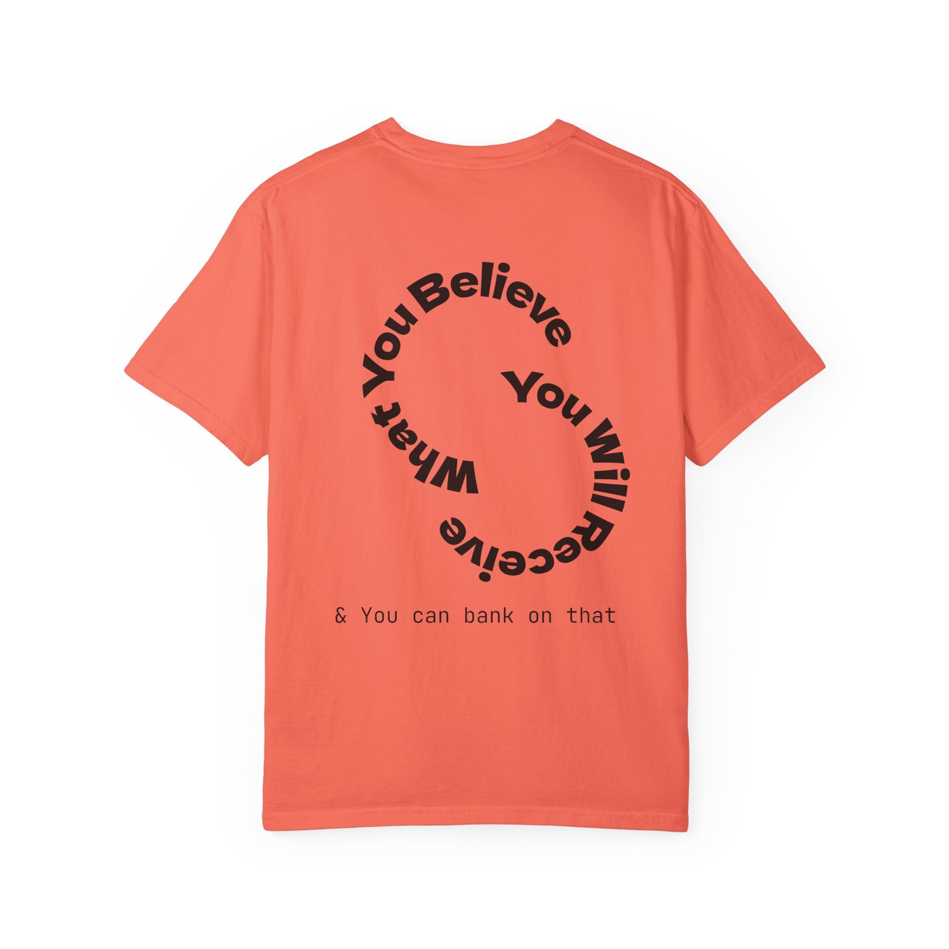 Mindset Is Everything Unisex Garment-Dyed T-Shirt, Motivational Tee, Positive Affirmation Shirt, Gift for Him/Her, Inspirational Clothing