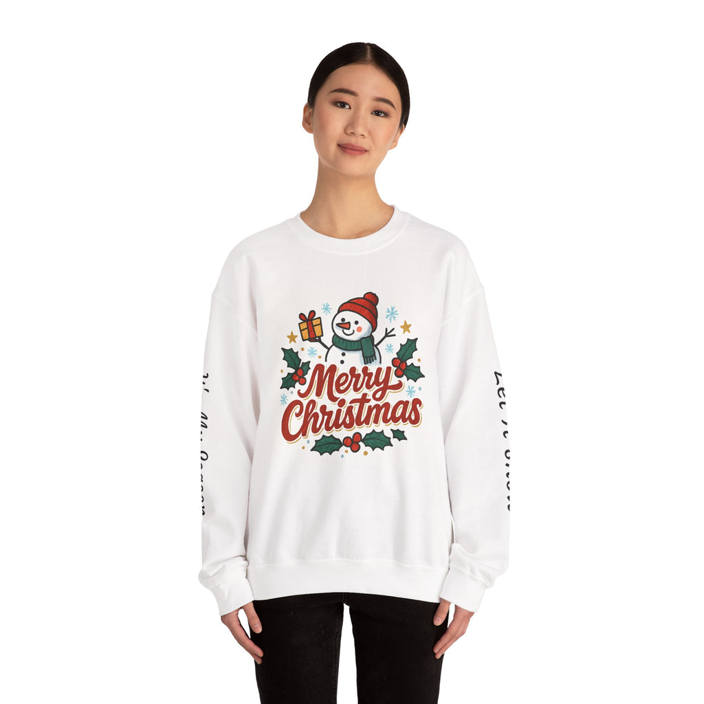 Merry Christmas Crewneck Sweatshirt