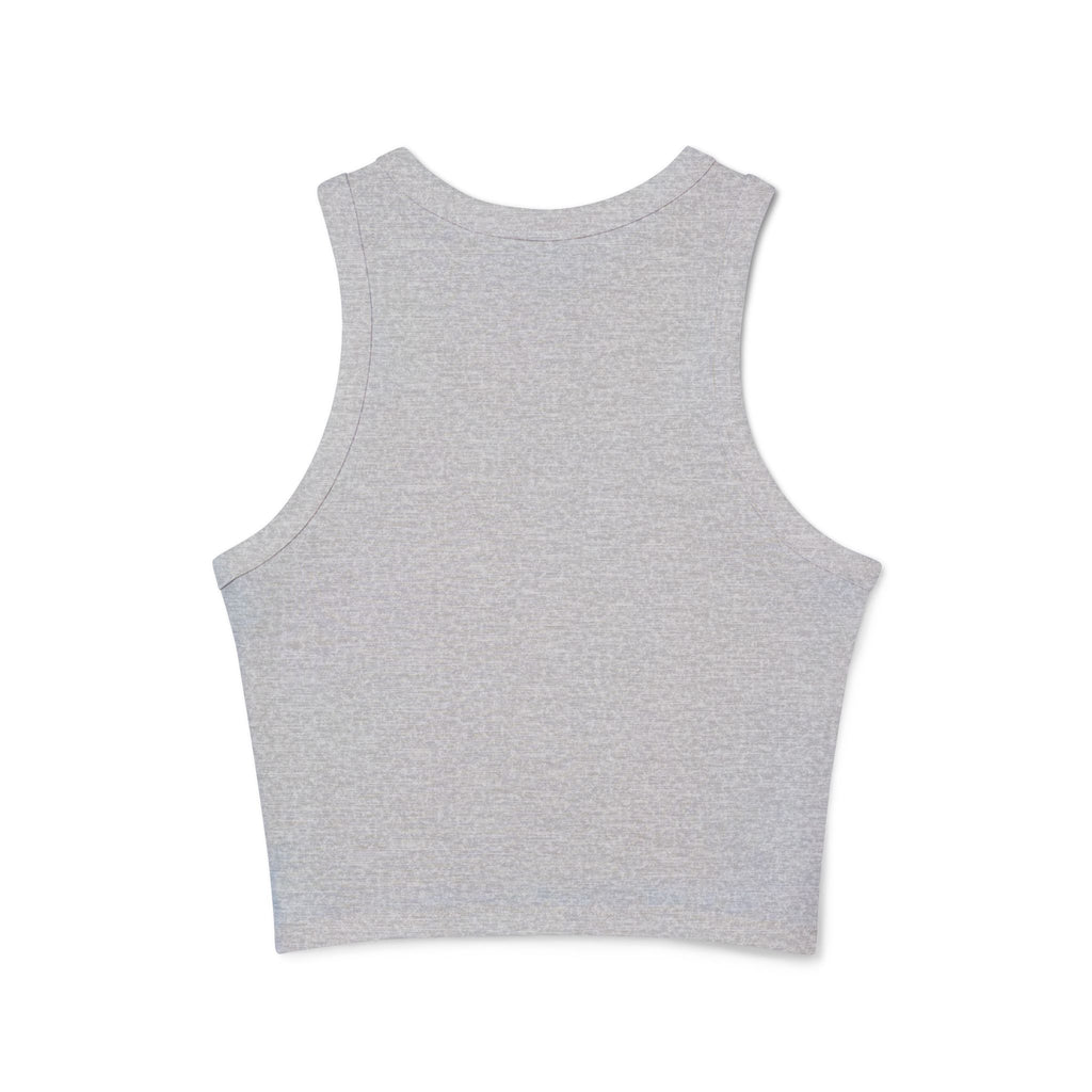 “I’m Literally Just an Aggie Mom” Rib Racer Tank Top 💙💛