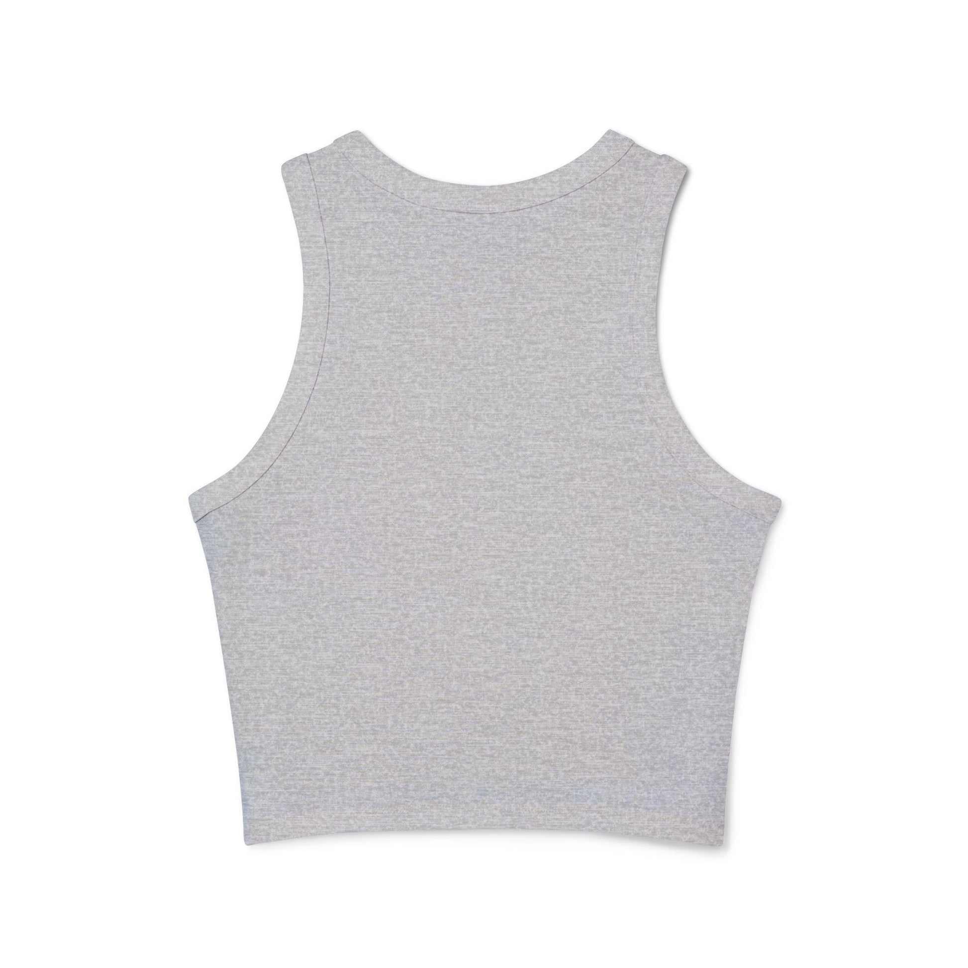 “I’m Literally Just an Aggie Mom” Rib Racer Tank Top 💙💛