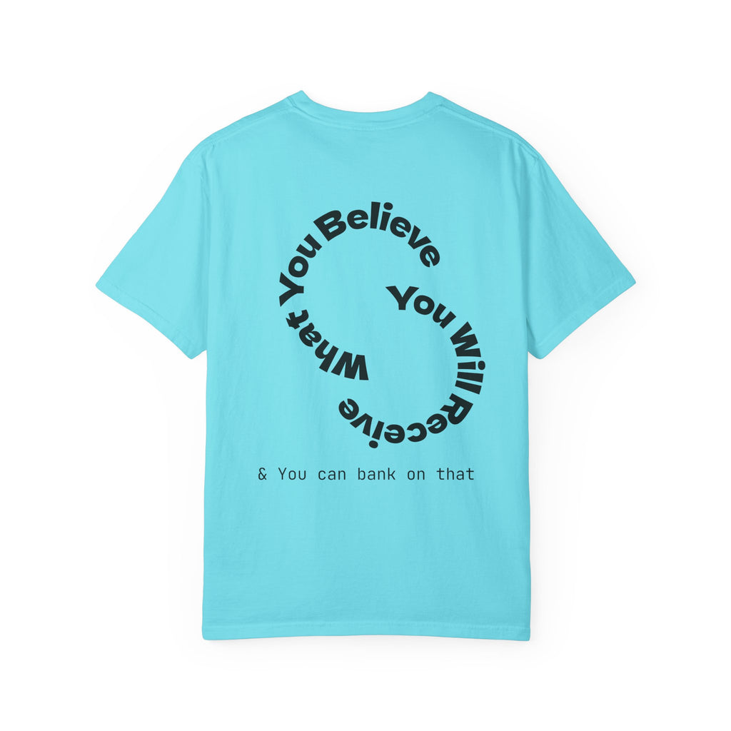 Mindset Is Everything Unisex Garment-Dyed T-Shirt, Motivational Tee, Positive Affirmation Shirt, Gift for Him/Her, Inspirational Clothing