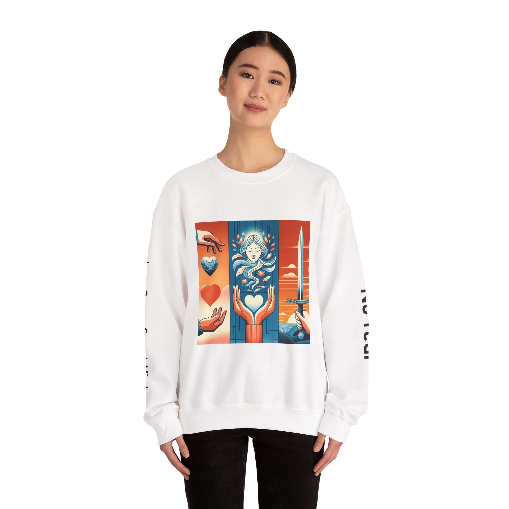 Comfortable Faith-Inspired Crewneck, Cozy Sweatshirt for Faith Lovers, Inspirational Gift for Her, Unique Spiritual Apparel, Trendy [...]